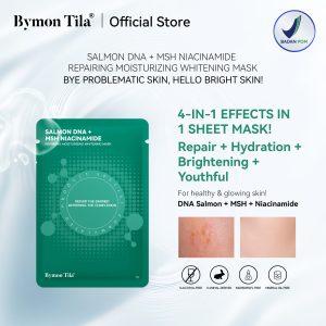 Salmon DNA + MSH Niacinamide Repairing Moisturizing Whitening Mask 25g Triple effect, one tablet does it all