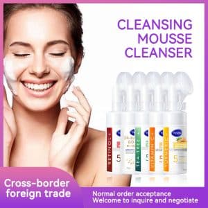 Cleansing Mousse Cleanser 150g Vitamin C;24-Karat Gold;Saffron;Tea Tree;Turmeric