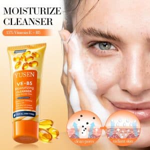 Vitamin E+B5 moisturizing deanser 100g Anti wrinkle firming