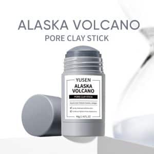 Alaska Volcano Pore Clay Stick 40g Gently Exfoliates