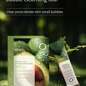 Complex acid avocado bubble mask 4gx12 packs Clean pores